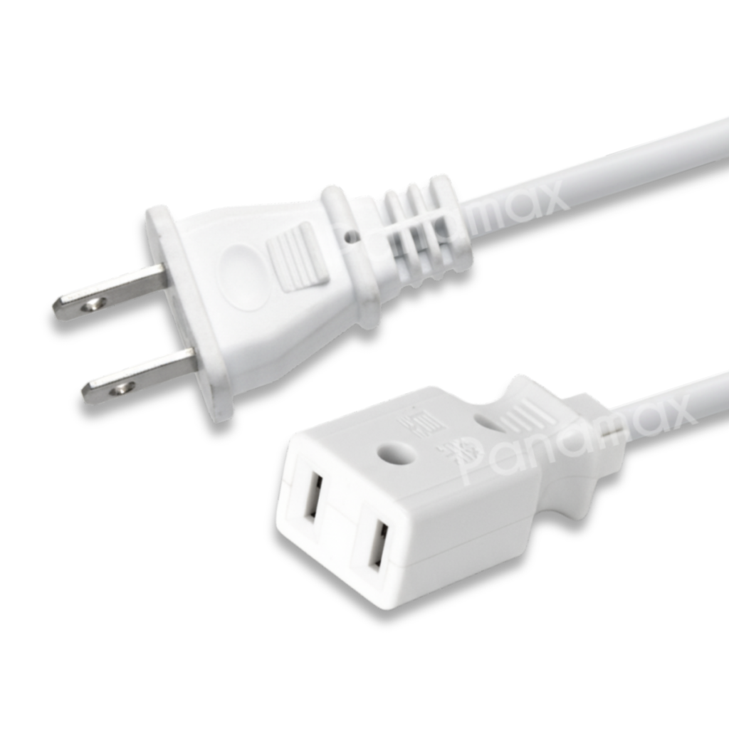 Panamax 3/5 Meter 2 Pin Flat Plug Male To Female Cable = EAC-20205 ...